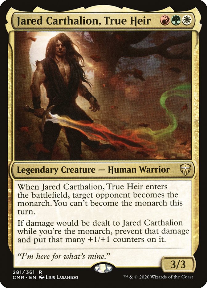 Jared Carthalion, True Heir [Commander Legends] | Clutch Gaming