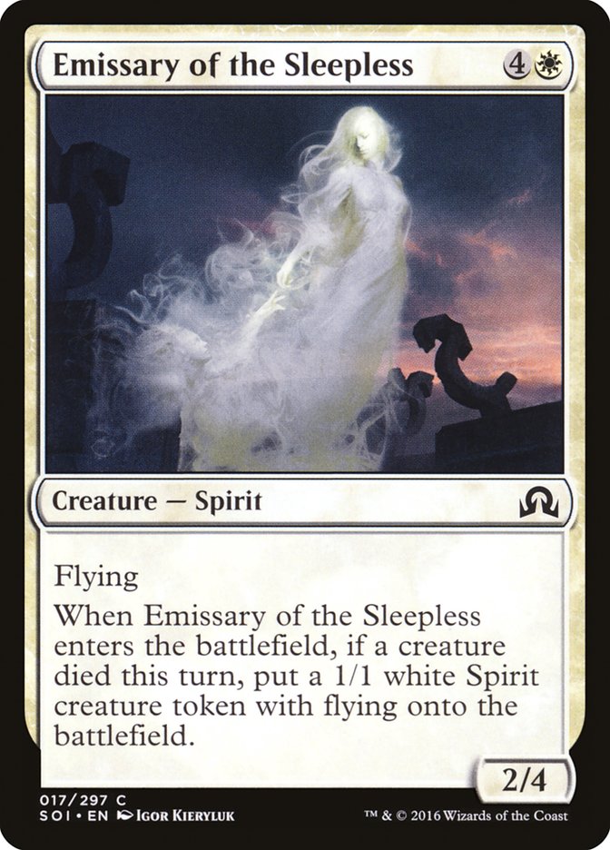 Emissary of the Sleepless [Shadows over Innistrad] | Clutch Gaming