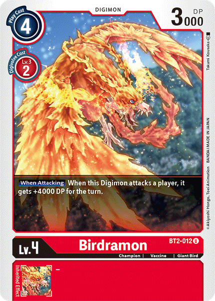 Birdramon [BT2-012] [Release Special Booster Ver.1.5] | Clutch Gaming