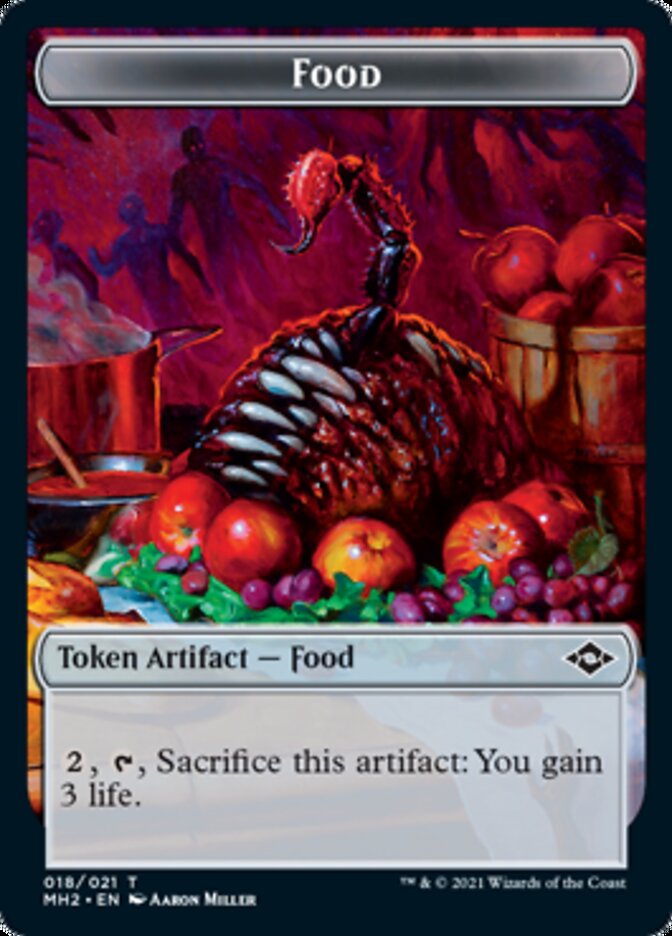 Crab // Food (18) Double-Sided Token [Modern Horizons 2 Tokens] | Clutch Gaming