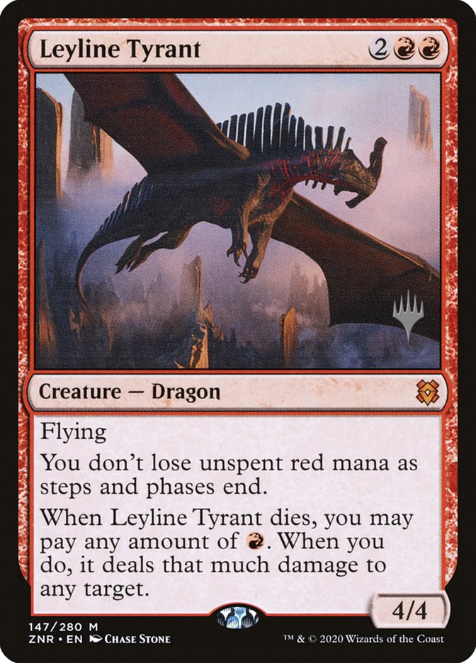 Leyline Tyrant (Promo Pack) [Zendikar Rising Promos] | Clutch Gaming