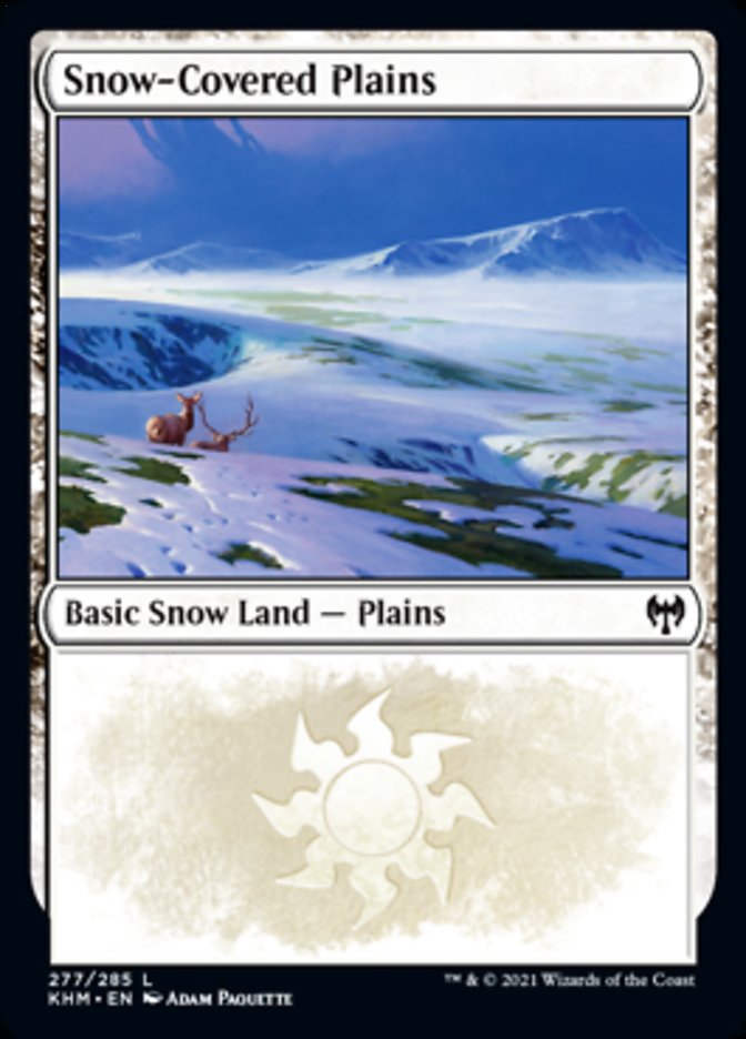 Snow-Covered Plains (277) [Kaldheim] | Clutch Gaming