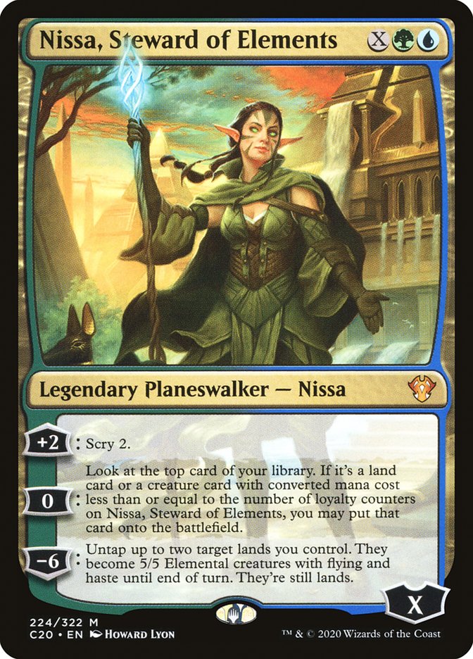 Nissa, Steward of Elements [Commander 2020] | Clutch Gaming