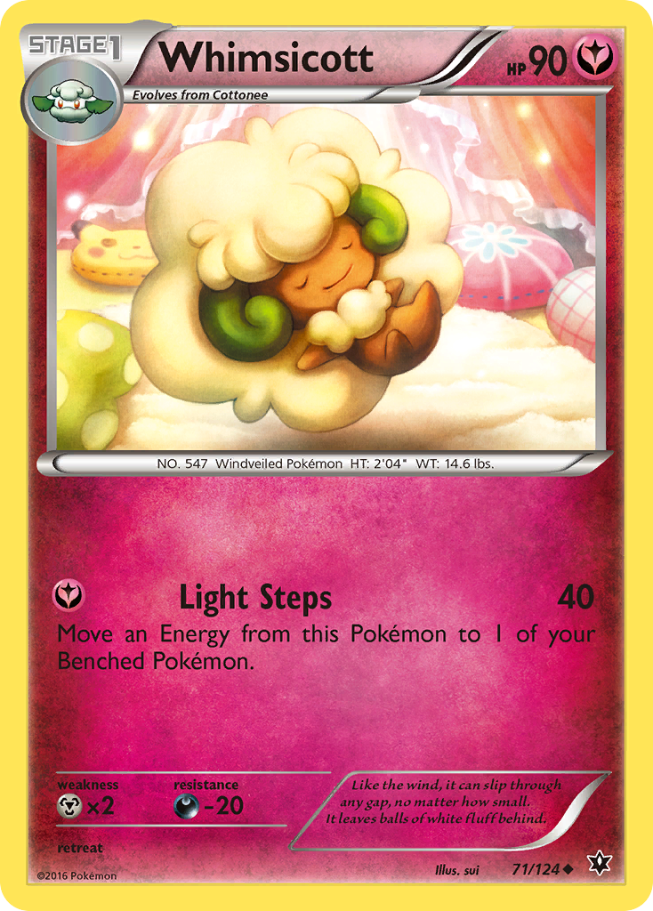 Whimsicott (71/124) [XY: Fates Collide] | Clutch Gaming