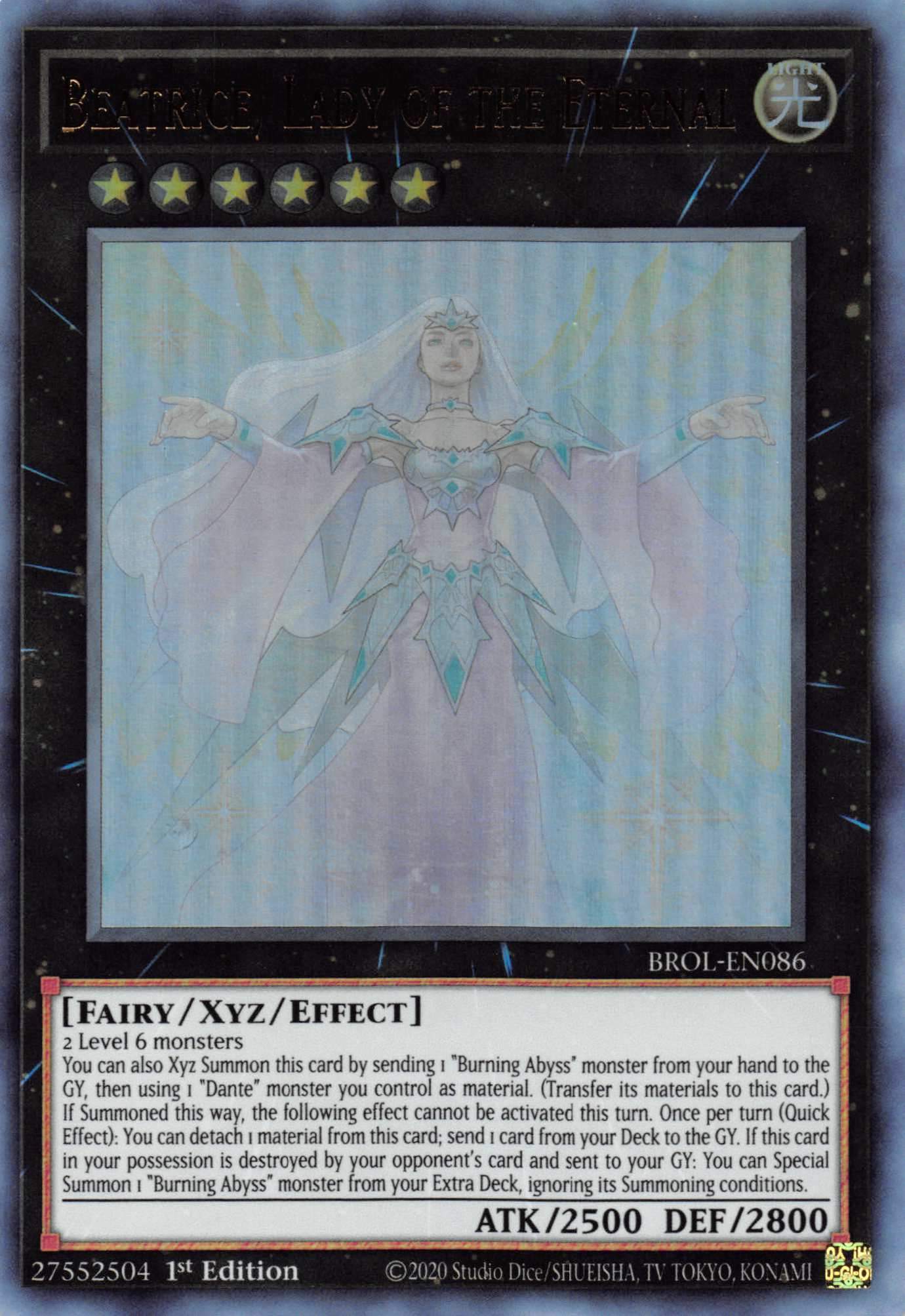 Beatrice, Lady of the Eternal [BROL-EN086] Ultra Rare | Clutch Gaming