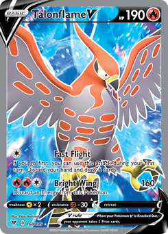 Talonflame V (168/185) [Sword & Shield: Vivid Voltage] | Clutch Gaming