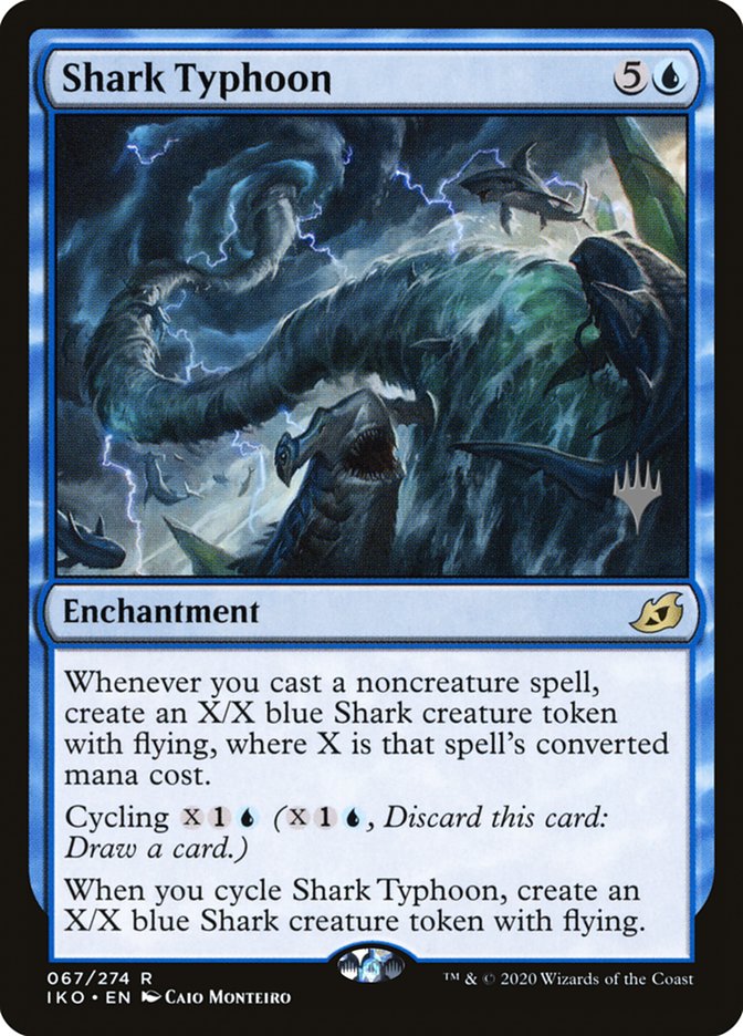 Shark Typhoon (Promo Pack) [Ikoria: Lair of Behemoths Promos] | Clutch Gaming