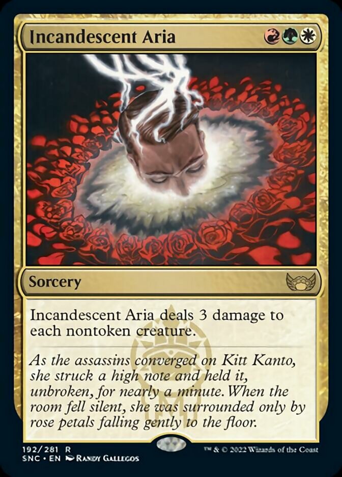 Incandescent Aria [Streets of New Capenna] | Clutch Gaming