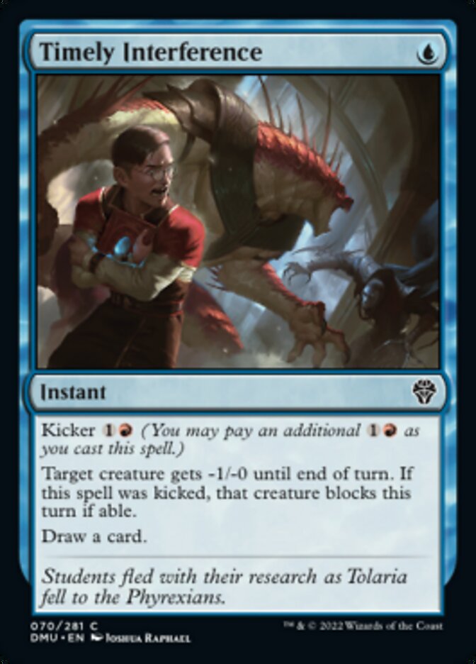 Timely Interference [Dominaria United] | Clutch Gaming