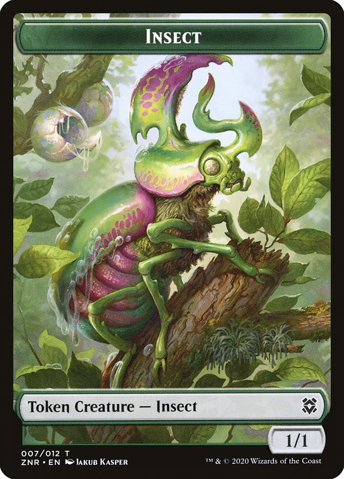 Insect Token [Zendikar Rising Tokens] | Clutch Gaming