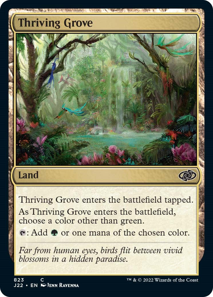 Thriving Grove [Jumpstart 2022] | Clutch Gaming