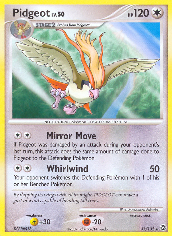 Pidgeot (35/132) [Diamond & Pearl: Secret Wonders] | Clutch Gaming