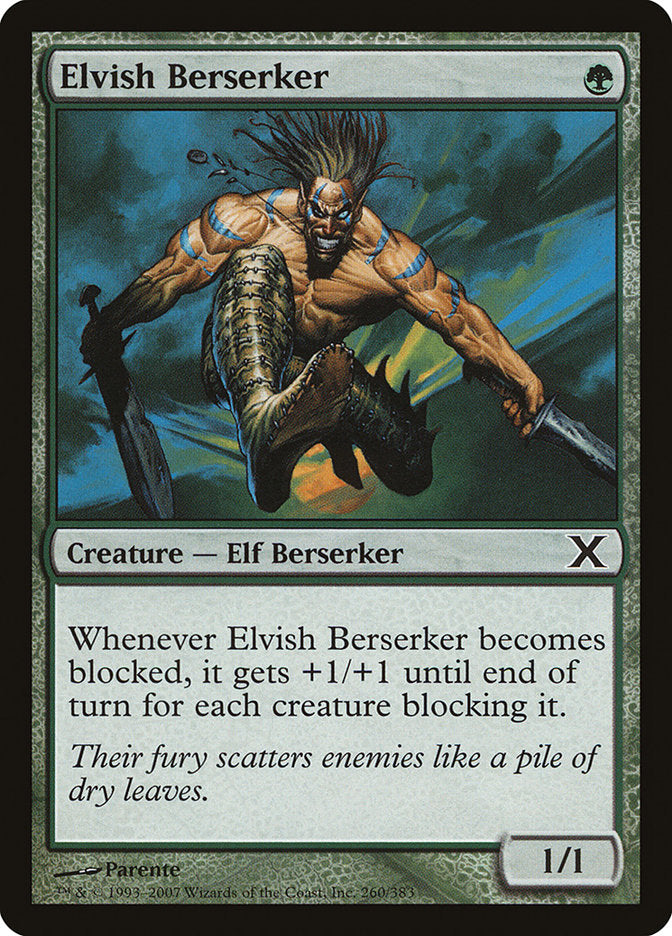 Elvish Berserker [Tenth Edition] | Clutch Gaming