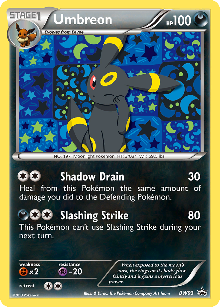 Umbreon (BW93) [Black & White: Black Star Promos] | Clutch Gaming