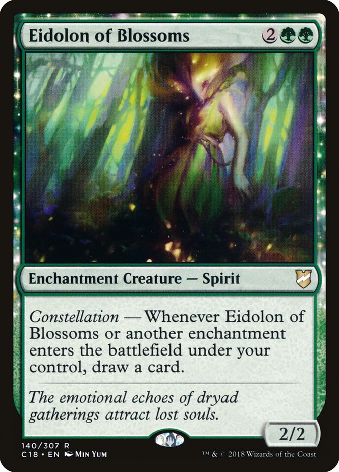 Eidolon of Blossoms [Commander 2018] | Clutch Gaming