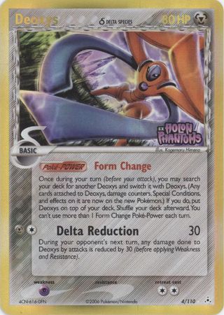 Deoxys (4/110) (Delta Species) (Stamped) [EX: Holon Phantoms] | Clutch Gaming