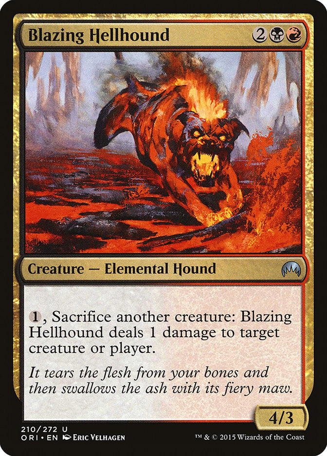 Blazing Hellhound [Magic Origins] | Clutch Gaming