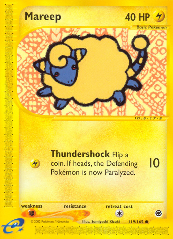 Mareep (119/165) [Expedition: Base Set] | Clutch Gaming