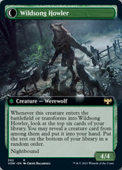 Howlpack Piper // Wildsong Howler (Extended Art) [Innistrad: Crimson Vow] | Clutch Gaming