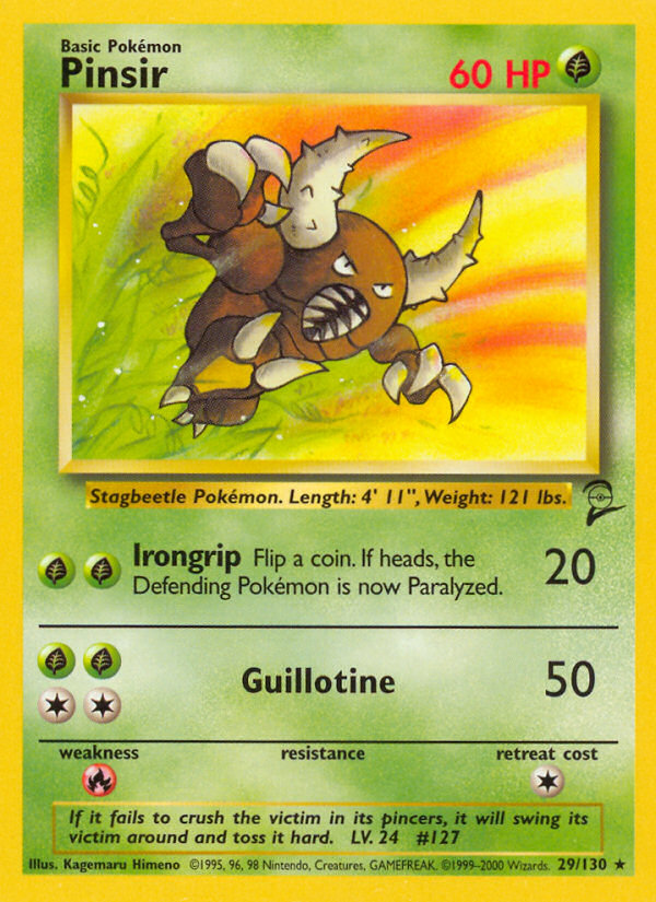 Pinsir (29/130) [Base Set 2] | Clutch Gaming