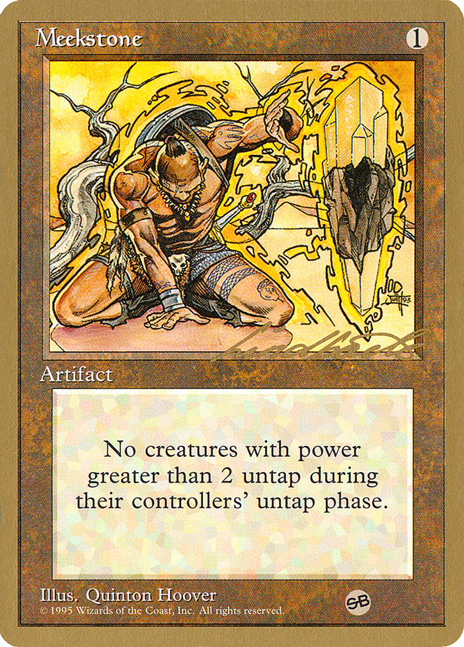 Meekstone (Leon Lindback) (SB) [Pro Tour Collector Set] | Clutch Gaming