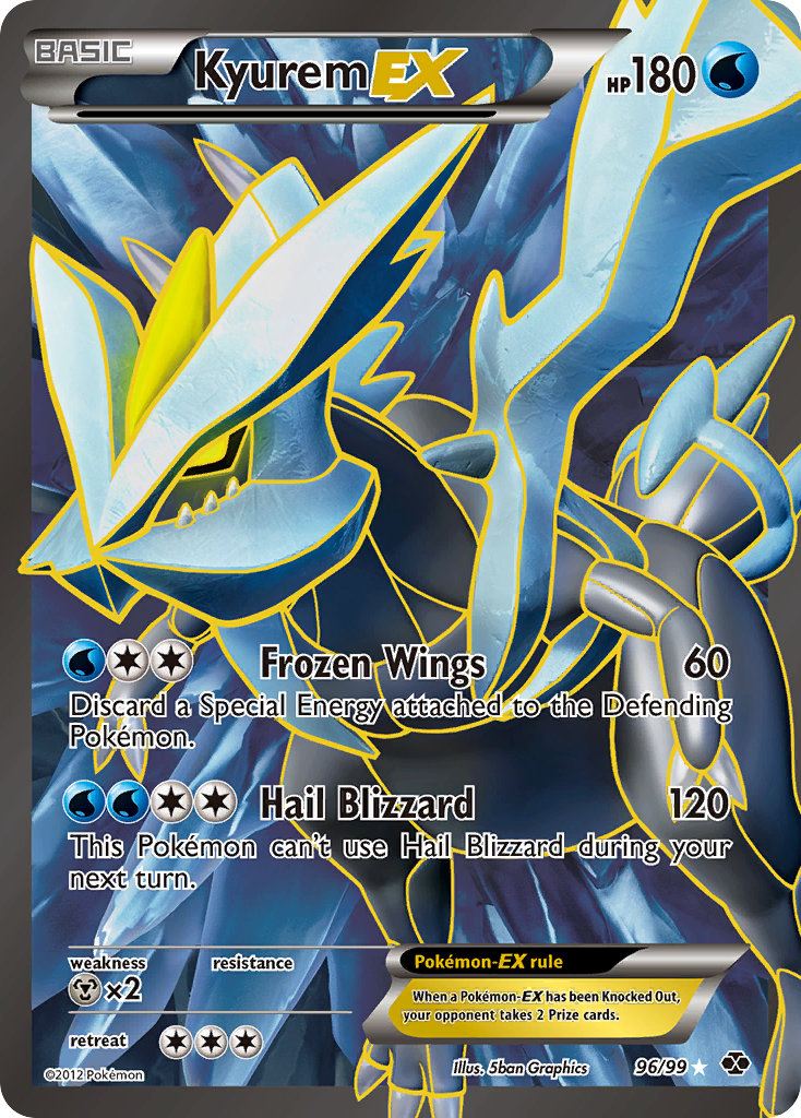 Kyurem EX (96/99) [Black & White: Next Destinies] | Clutch Gaming