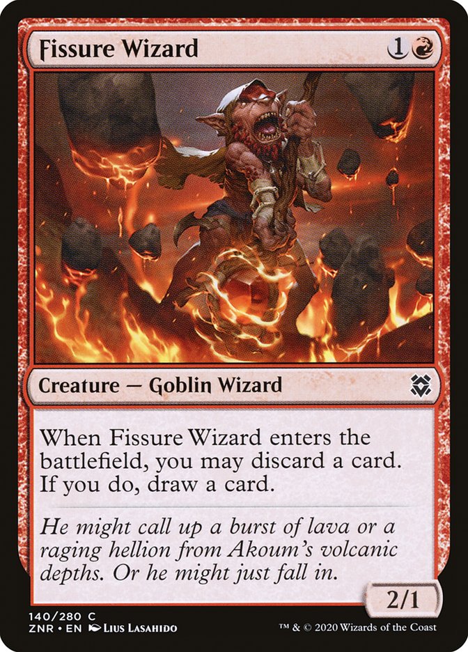 Fissure Wizard [Zendikar Rising] | Clutch Gaming