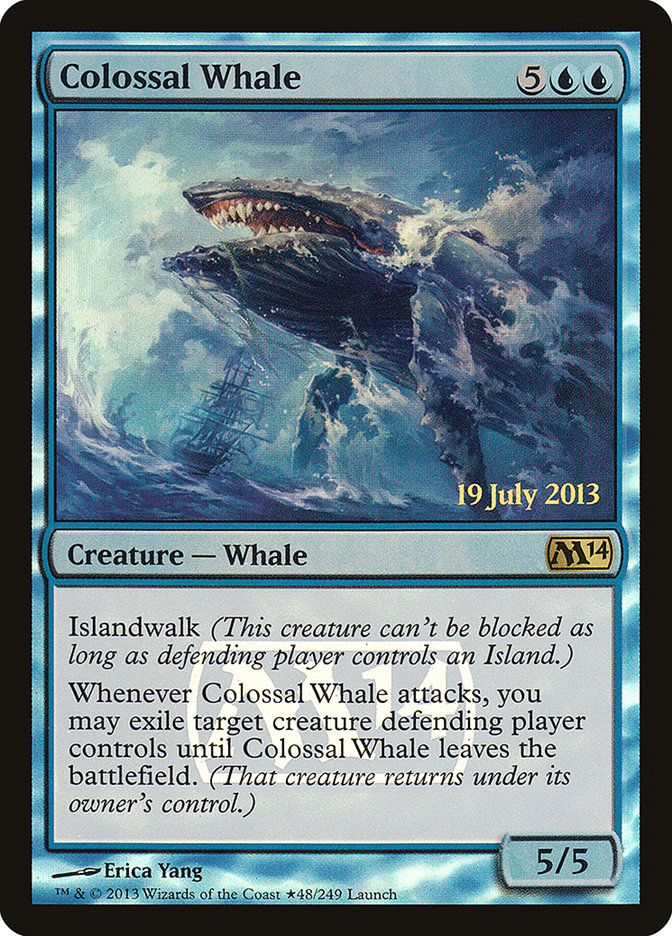 Colossal Whale [Magic 2014 Prerelease Promos] | Clutch Gaming