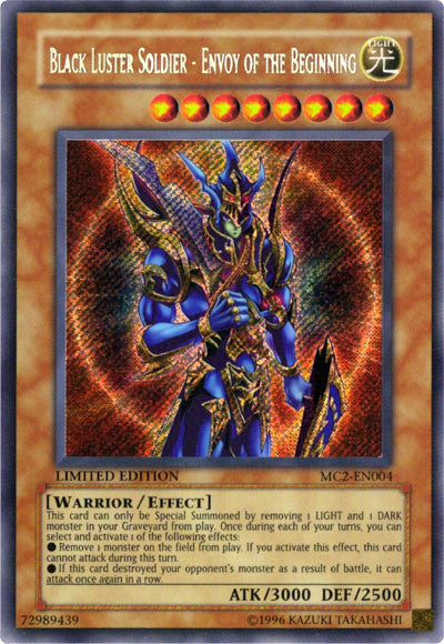 Black Luster Soldier - Envoy of the Beginning [MC2-EN004] Secret Rare | Clutch Gaming