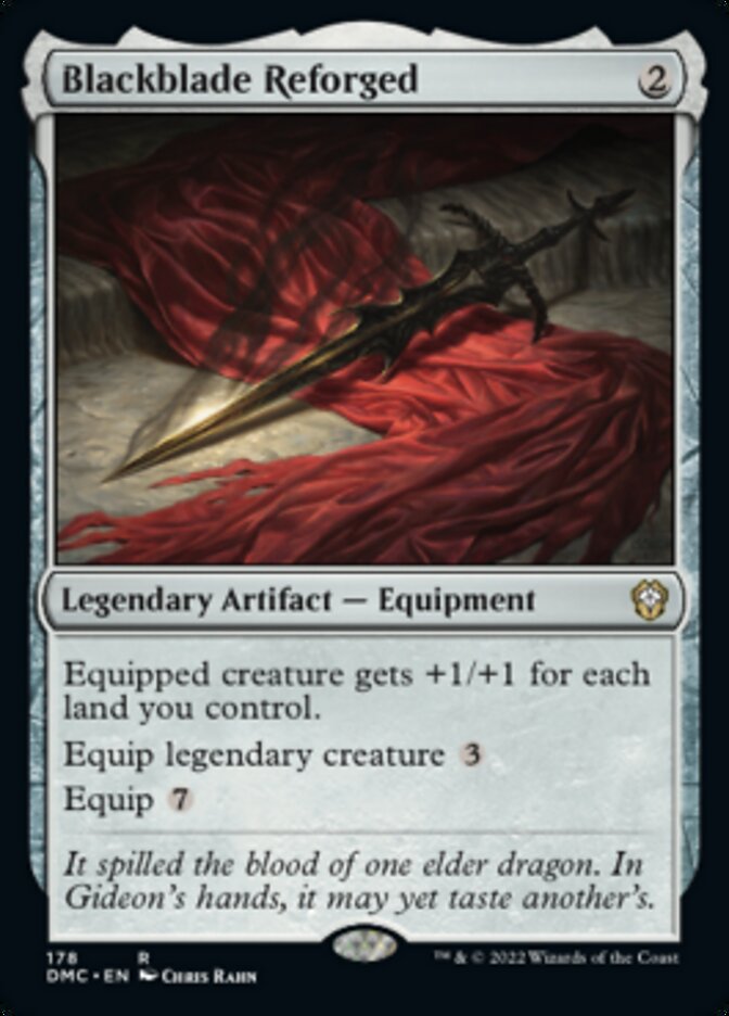 Blackblade Reforged [Dominaria United Commander] | Clutch Gaming