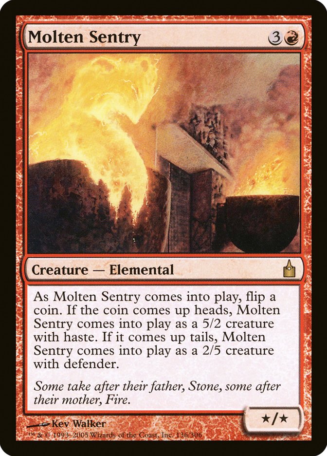 Molten Sentry [Ravnica: City of Guilds] | Clutch Gaming