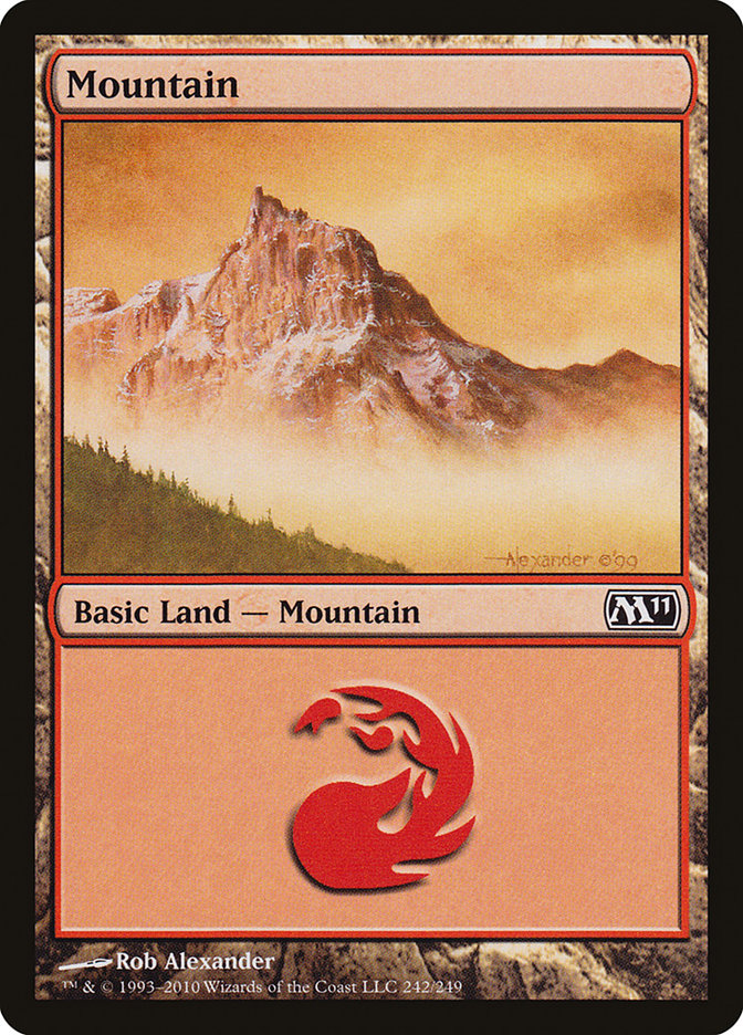 Mountain (242) [Magic 2011] | Clutch Gaming