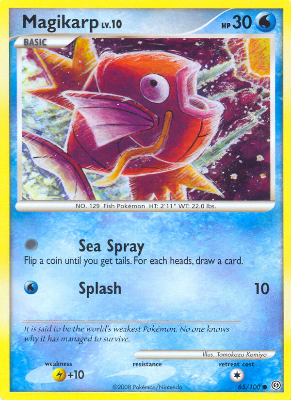 Magikarp (65/100) [Diamond & Pearl: Stormfront] | Clutch Gaming