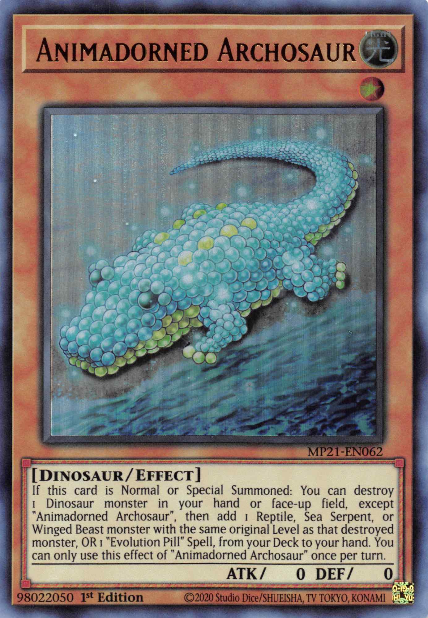 Animadorned Archosaur [MP21-EN062] Ultra Rare | Clutch Gaming