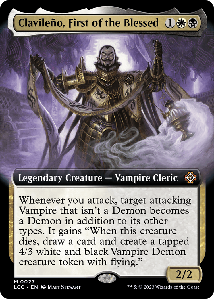 Clavileno, First of the Blessed (Extended Art) [The Lost Caverns of Ixalan Commander] | Clutch Gaming