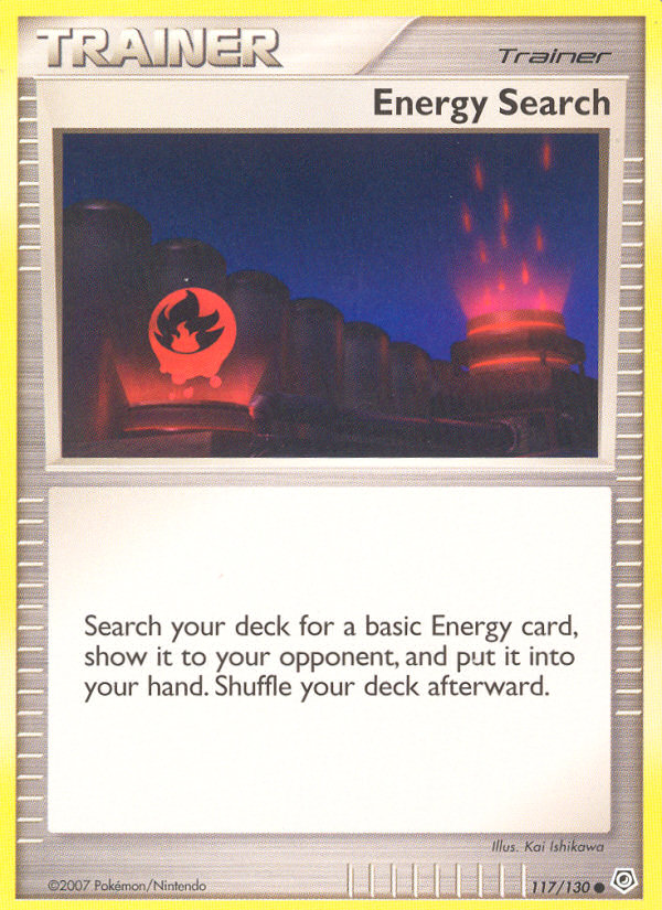 Energy Search (117/130) [Diamond & Pearl: Base Set] | Clutch Gaming