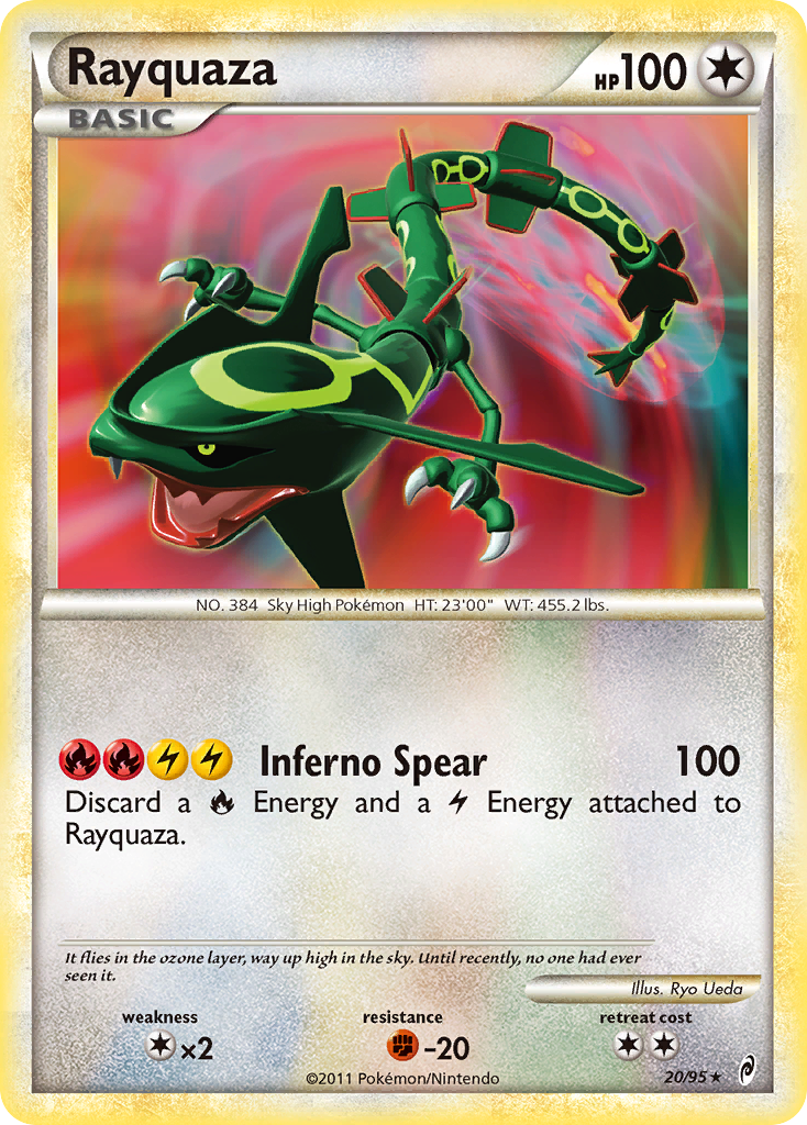 Rayquaza (20/95) [HeartGold & SoulSilver: Call of Legends] | Clutch Gaming