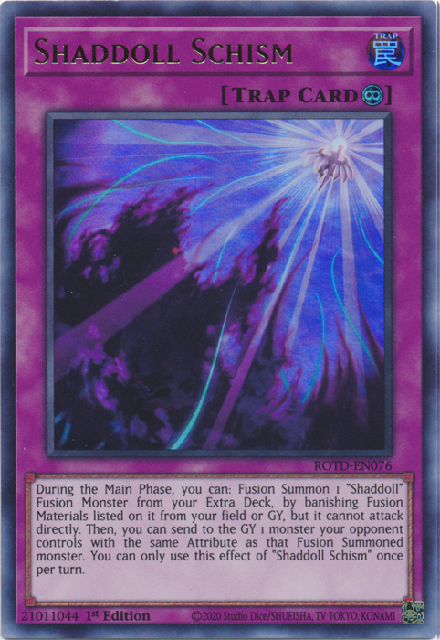 Shaddoll Schism [ROTD-EN076] Ultra Rare | Clutch Gaming