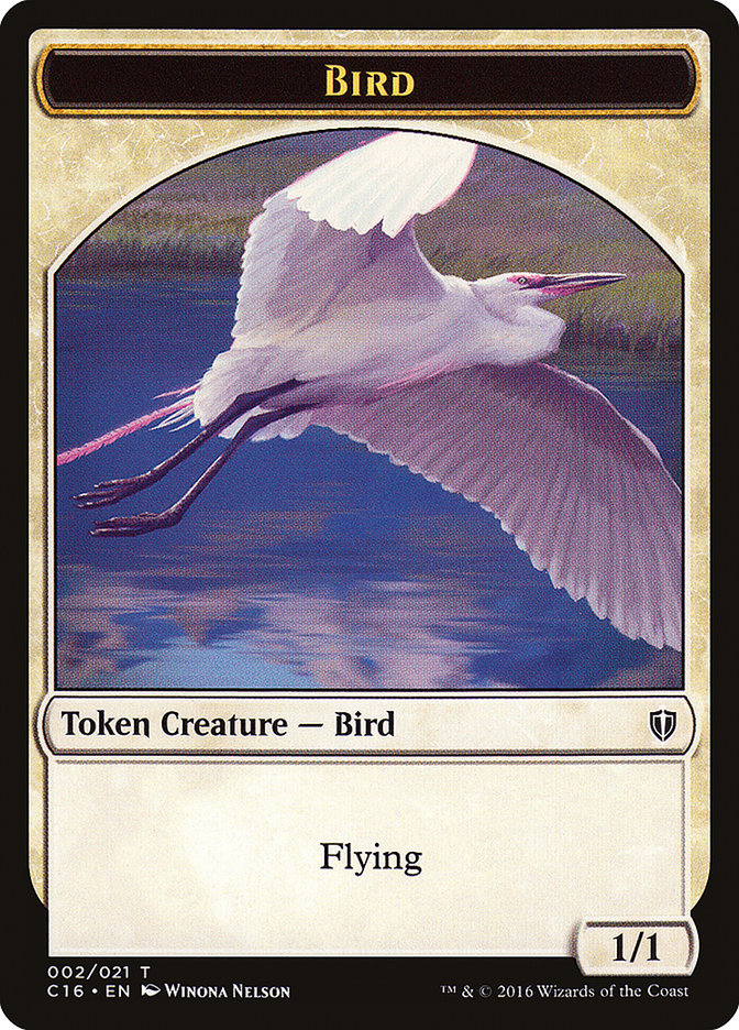 Myr // Bird (002) Double-Sided Token [Commander 2016 Tokens] | Clutch Gaming