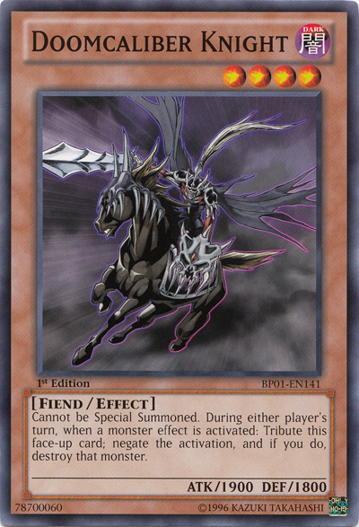 Doomcaliber Knight [BP01-EN141] Common | Clutch Gaming