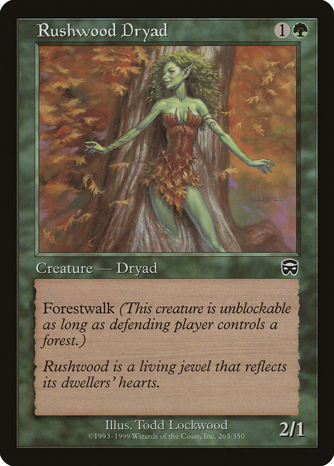 Rushwood Dryad [Mercadian Masques] | Clutch Gaming