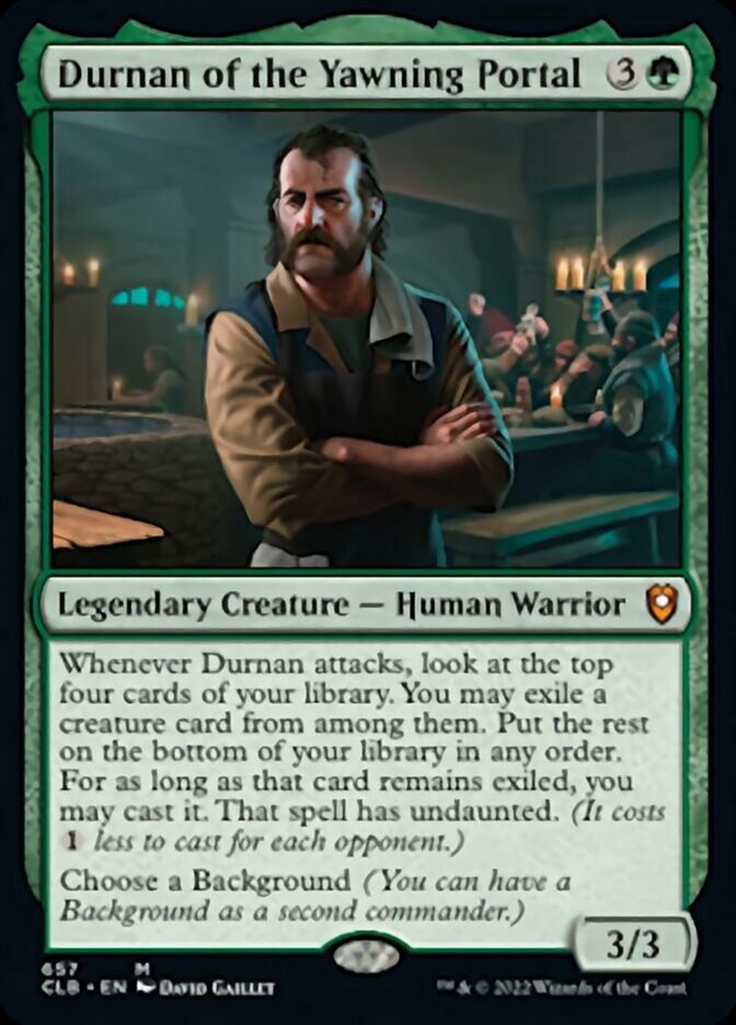 Durnan of the Yawning Portal [Commander Legends: Battle for Baldur's Gate] | Clutch Gaming