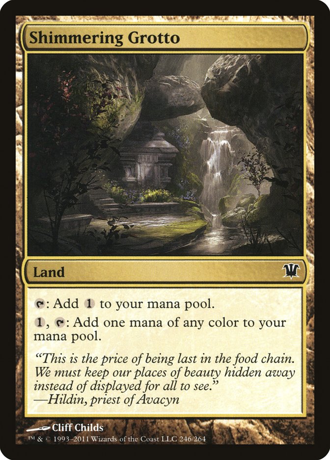 Shimmering Grotto [Innistrad] | Clutch Gaming