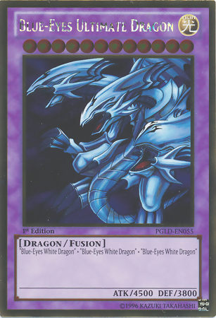 Blue-Eyes Ultimate Dragon [PGLD-EN055] Gold Rare | Clutch Gaming