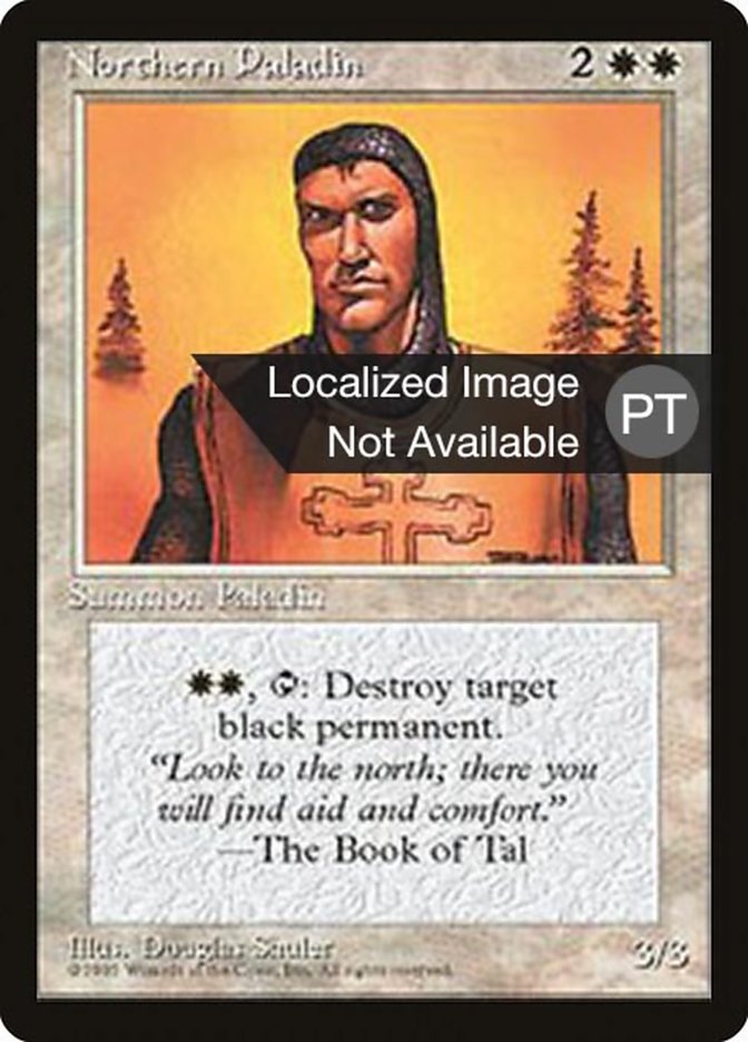 Northern Paladin [Fourth Edition (Foreign Black Border)] | Clutch Gaming