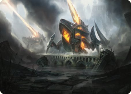 Skitterbeam Battalion Art Card [The Brothers' War Art Series] | Clutch Gaming