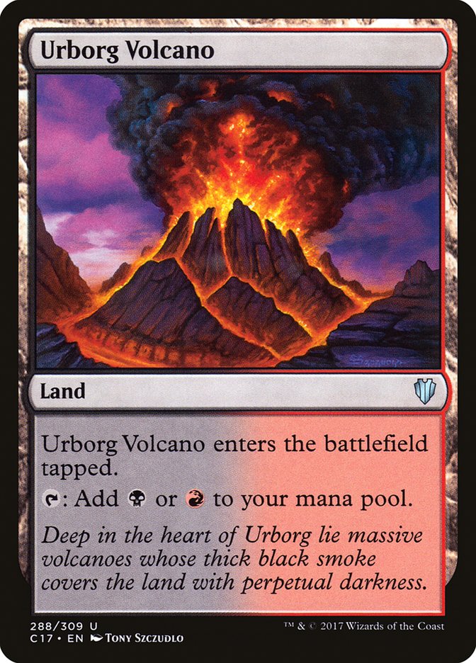 Urborg Volcano [Commander 2017] | Clutch Gaming