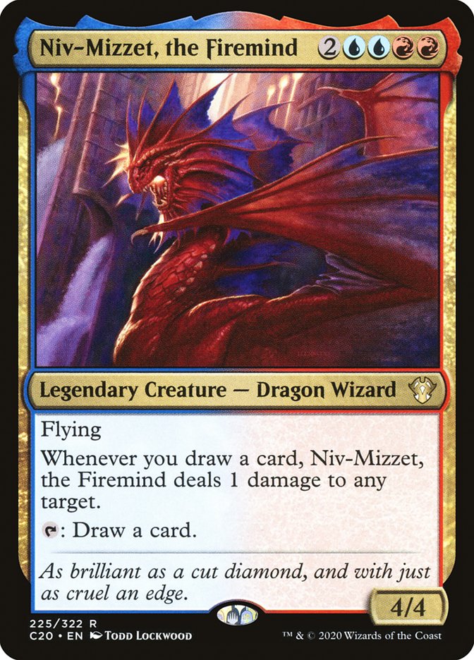 Niv-Mizzet, the Firemind [Commander 2020] | Clutch Gaming