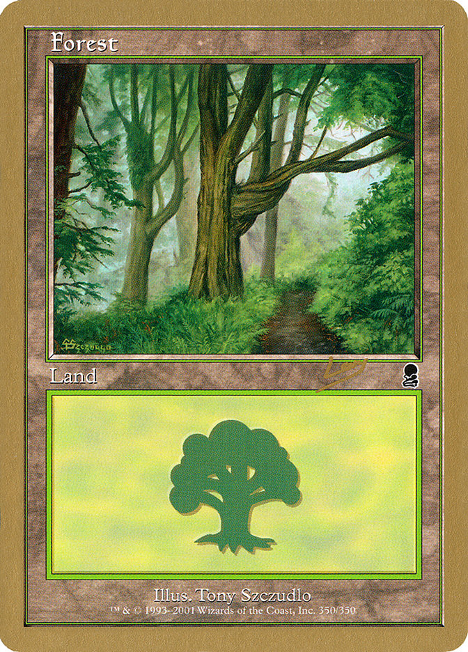 Forest (rl350) (Raphael Levy) [World Championship Decks 2002] | Clutch Gaming