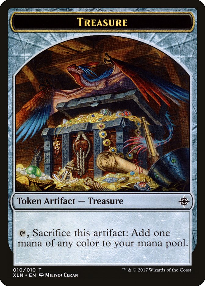 Treasure Token (010/010) [Ixalan Tokens] | Clutch Gaming